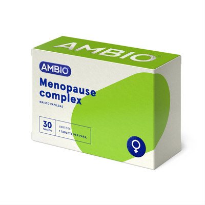 AMBIO MENOPAUSE COMPLEX, 30 tablečių