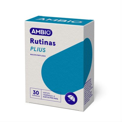 AMBIO RUTINAS PLIUS 200mg, 30 kapsulių