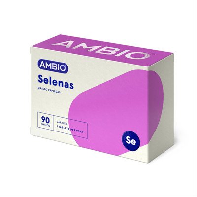 AMBIO SELENAS, 90 tablečių