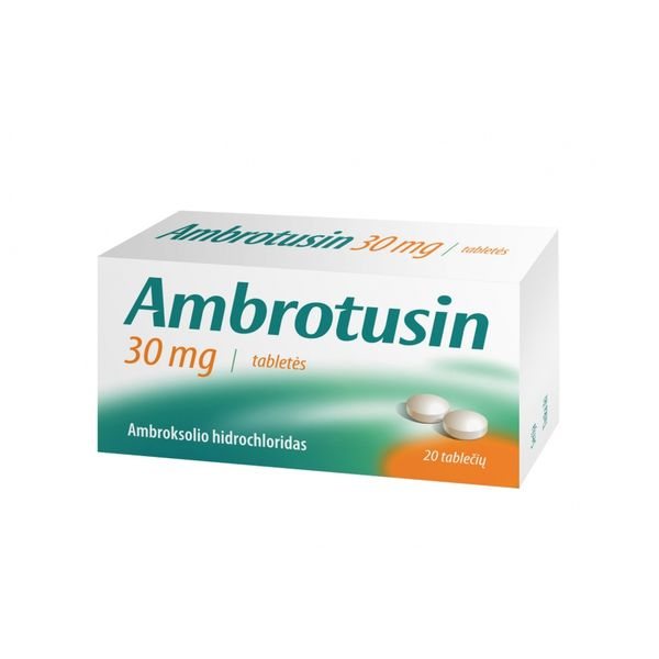 AMBROTUSIN 30 mg tabletės N20
