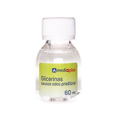 AMEDIPLUS, glicerinas sausos odos priežiūrai, 60 ml