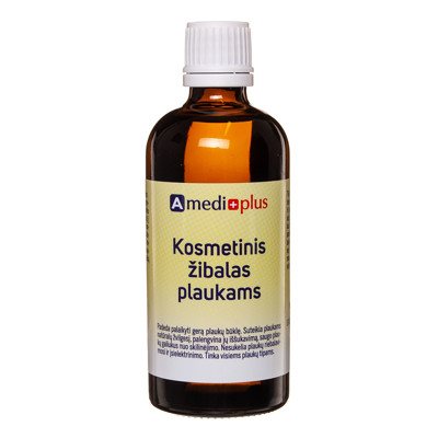 AMEDIPLUS, kosmetinis žibalas plaukams, 100 ml