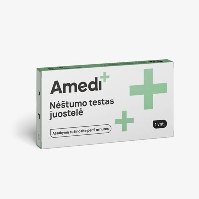 AMEDIPLUS, nėštumo testas juostelė