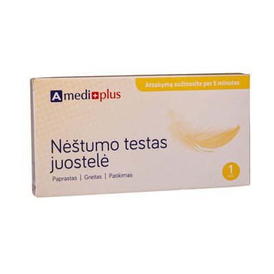 AMEDIPLUS, nėštumo testas, juostelė, N1