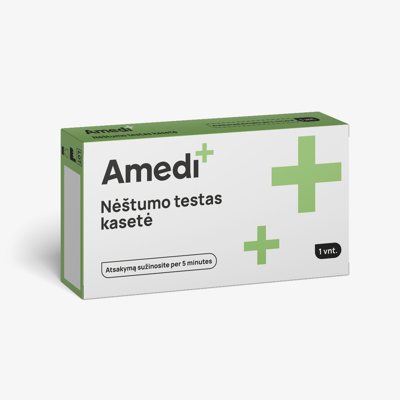 AMEDIPLUS, nėštumo testas kasetė
