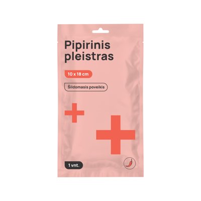 AMEDIPLUS, pipirinis pleistras, 1 vnt