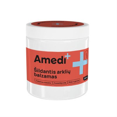 AMEDIPLUS, Šildantis arklių balzamas (UAB Melisa Laboratorium), 250 ml