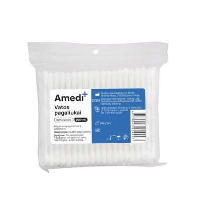 AMEDIPLUS, vatos pagaliukai, 200 vnt