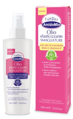 AMIDOMIO elastingumą skatinantis aliejus nuo strijų, 145 ml