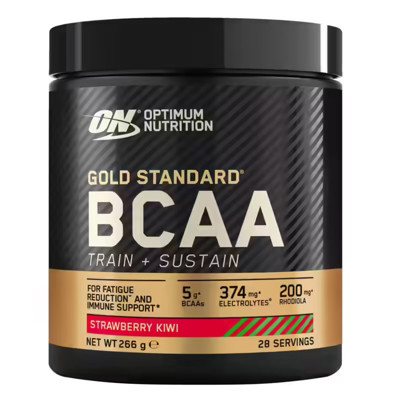 Amino rūgštys ON™ Gold Standard BCAA Braškių ir kivi skonio, 266 g