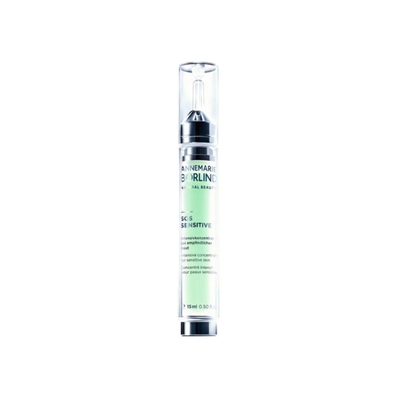 ANNEMARIE BORLIND Beauty Shot SOS Sensitive intensyvaus poveikio koncentruotas serumas jautiriai odai, Vnt, 15 ml
