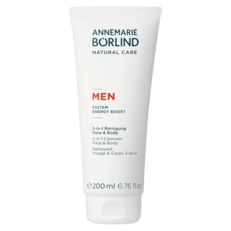 ANNEMARIE BORLIND MEN veido ir kūno prausiklis 2 in 1 vyrams, Vnt, 200 ml