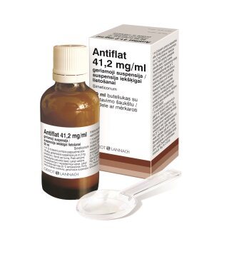 ANTIFLAT 41,2 mg/ml geriamoji suspensija N1, 50 ml