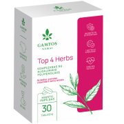 Antioksidantai GAMTOS NAMAI TOP 4 HERBS, 30 tablečių