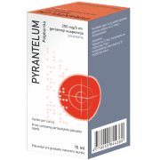 Antiparazitinis vaistas PYRANTELUM POLPHARMA 250mg/, 15 ml, 5 ml