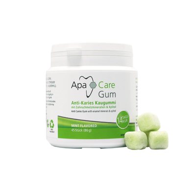 APACARE Gum, kramtomoji guma, 45 vnt