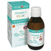 Apelsinų skonio aliejus NORSAN OMEGA-3 FISK, 150 ml
