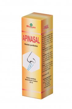 APINASAL nosies purškalas, 20 ml