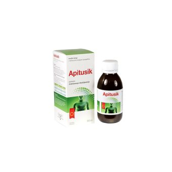 APITUSIK sirupas su medumi, čiobreliais ir propoliu, nuo ., 100 ml, 4 m