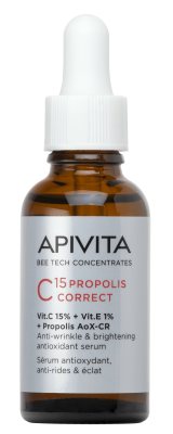 APIVITA C15 PROPOLIS CORRECT veido serumas, 30 ml