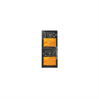 APIVITA EXPRESS BEAUTY, veido kaukė su medumi, drėkinamoji, 2 vnt., 8 ml