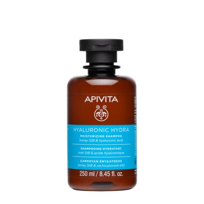 APIVITA HYALURONIC HYDRA, šampūnas drėkinamasis, 250 ml