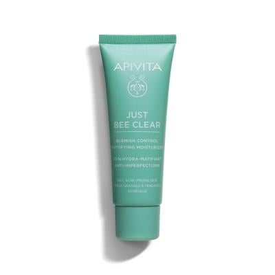 APIVITA, JUST BEE CLEAR veido gelis-kremas, 40 ml