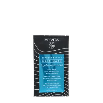 APIVITA kaukė plaukams su hialuronu, drėkinamoji EXPRESS BEAUTY, 20 ml