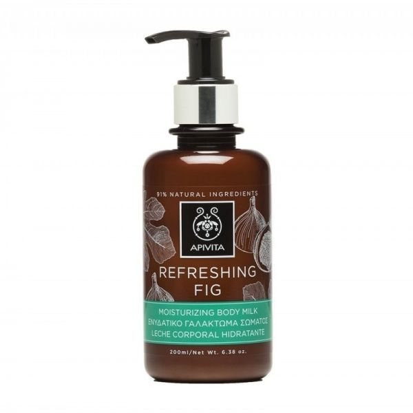 APIVITA kūno pienelis su figomis REFRESHING FIG, 200 ml