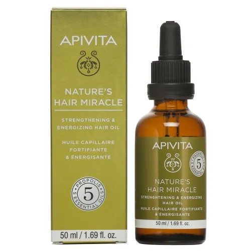 APIVITA plaukų aliejus HAIR MIRACLE, 50 ml