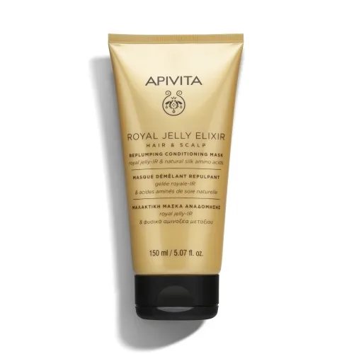 APIVITA plaukų kondicionierius-kaukė JELLY ELIXIR, 150 ml