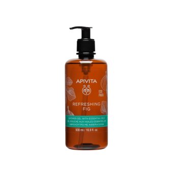 APIVITA, prausiklis su figomis, gaivinamasis, 500 ml
