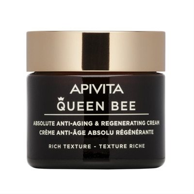 APIVITA QUEEN BEE RICH, veido kremas sausai odai, 50 ml