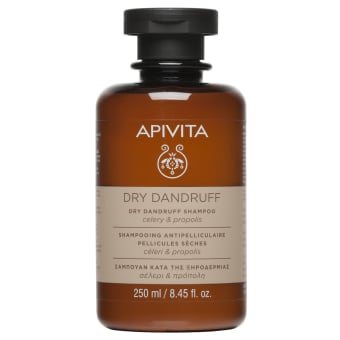 APIVITA šampūnas esant sausoms pleiskanoms, 250 ml