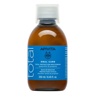 APIVITA, Total Protection, burnos skalavimo skystis, 250 ml