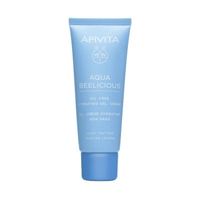 APIVITA veido gelis-kremas AQUA BEELICIOUS OIL-FREE, 40 ml