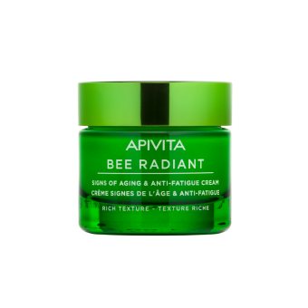 APIVITA, veido kremas BEE RADIANT RICH, normaliai ir sausai odai, 50 ml