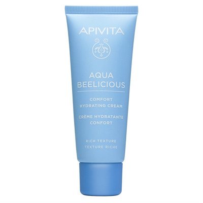 APIVITA AQUA BEELICIOUS COMFORT, veido kremas sausai odai, 40 ml