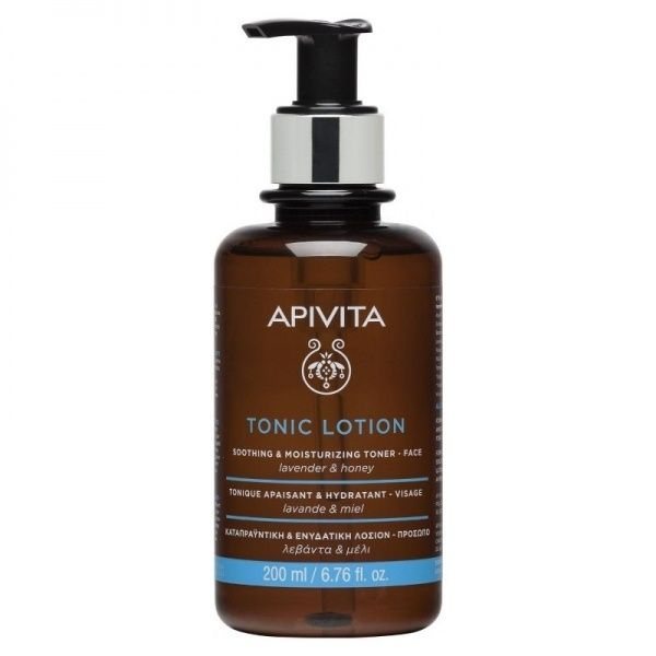 APIVITA veido tonikas su levandomis ir medumi TONIC LOTION, 200 ml