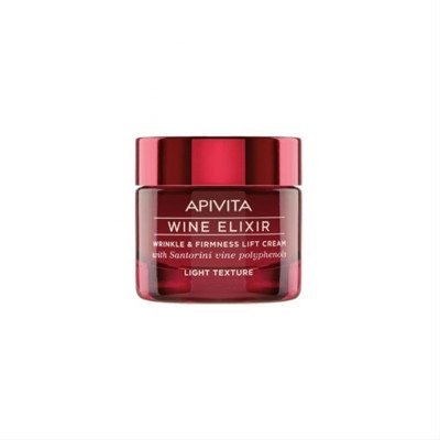 APIVITA WINE ELIXIR LIGHT, veido kremas normaliai/mišriai odai, 50 ml