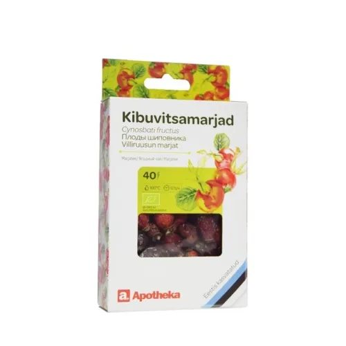 APOTHEKA vaistažolių arbata ERŠKĖČIŲ VAISIAI, 40 g