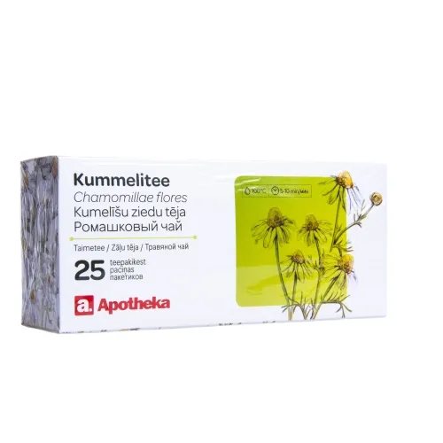 APOTHEKA vaistažolių arbata RAMUNĖLIŲ ŽIEDAI, x N25, 1 g
