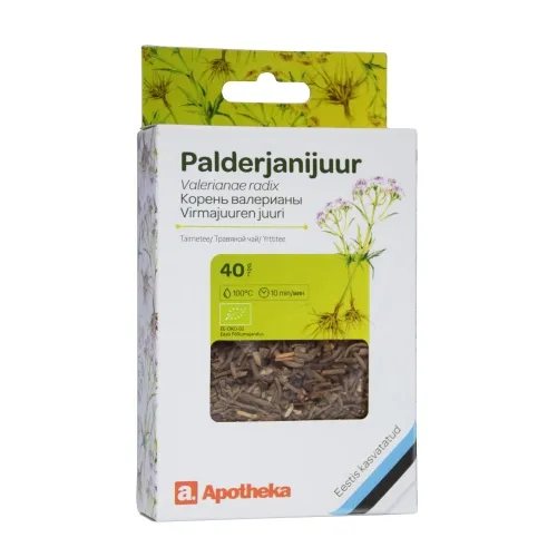 APOTHEKA vaistažolių arbata VALERIJONŲ ŠAKNYS, 40 g