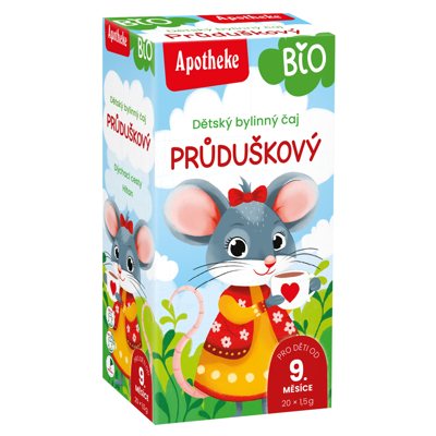 APOTHEKE BIO „Bronchata“ žolelių arbata vaikams nuo 9 mėnesių, N20, 1.5 g