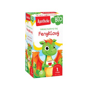 APOTHEKE BIO pankolių arbata vaikams, LT-EKO-001, 20 vnt., 1.5 g, 1.5 g