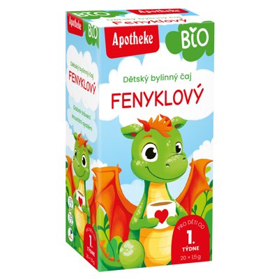 APOTHEKE BIO Pankolių arbata vaikams nuo 1 savaitės, N20, 1.5 g