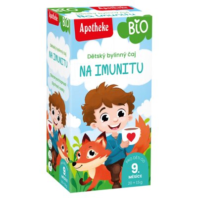 APOTHEKE BIO „Stipruolio“ žolelių arbata vaikams nuo 9 mėnesių, N20, 1.5 g