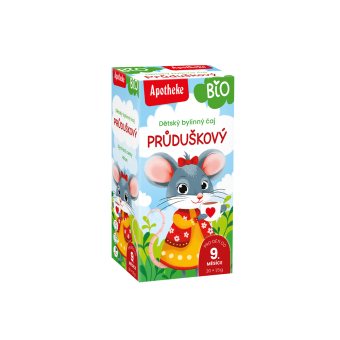 APOTHEKE BIO žolelių arbata BRONCHATA, nuo 9 mėn., LT-EKO-001, 1.5 g, 20 vnt