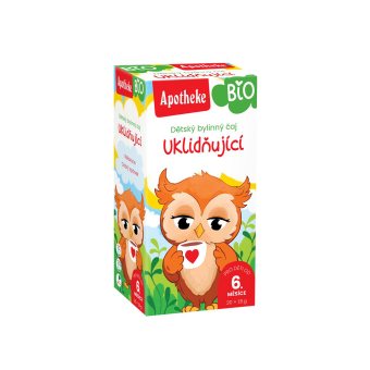 APOTHEKE BIO žolelių arbata vaikams SALDŽIŲ SAPNŲ, nuo 6 mėn., LT-EKO-001, 1.5 g, 20 vnt
