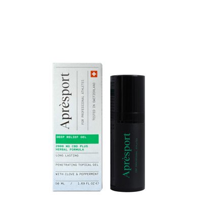 Aprèsport Deep Relief Gel, Giluminio poveikio gelis, 50 ml